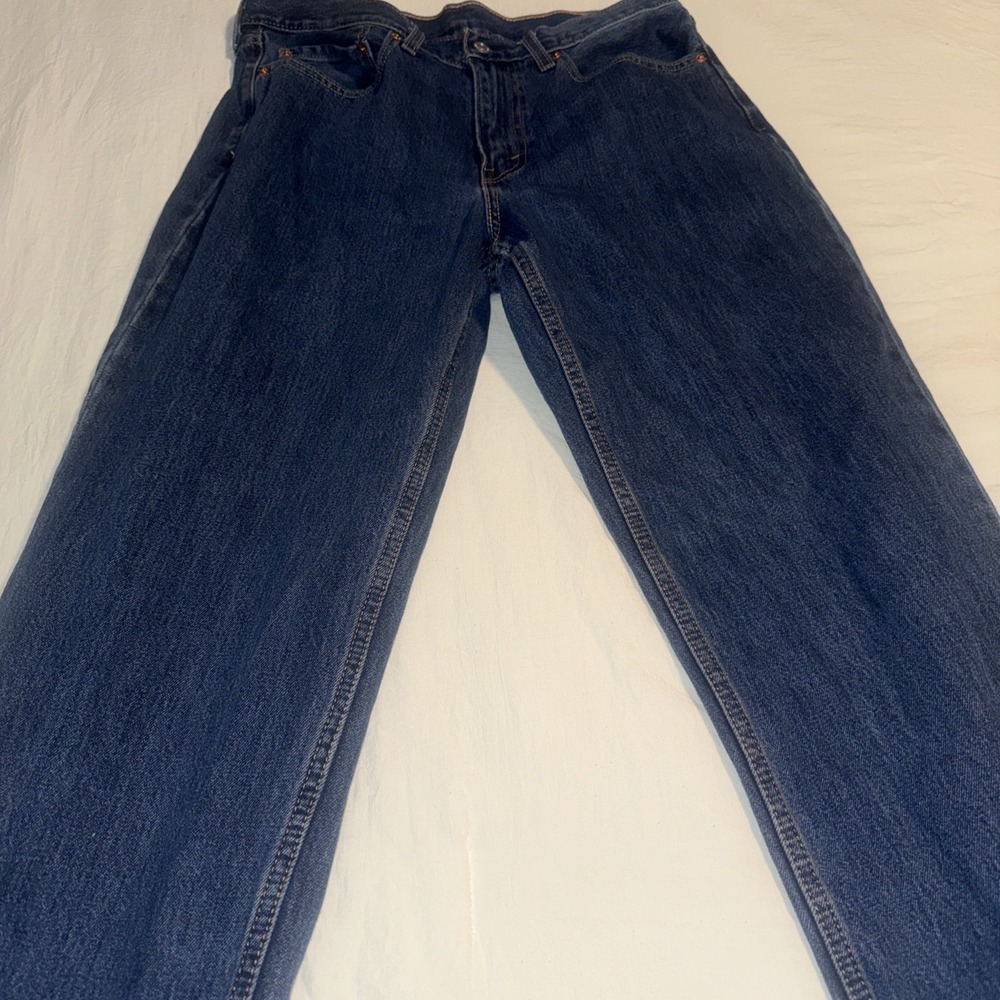 Levi's 550 Mens Relaxed Fit Stonewash Blue Denim Jeans All‎ Sizes Reg Big Tall